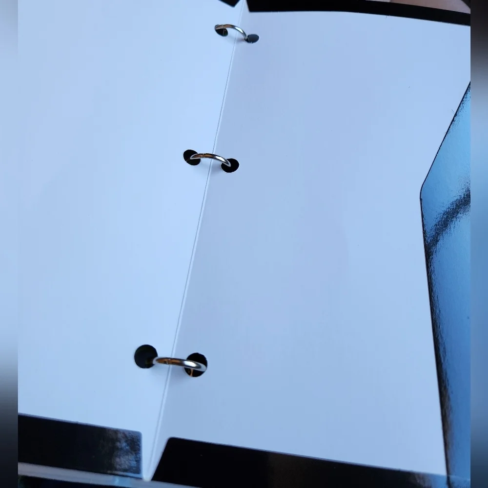 Mead Trapper Keeper Binder with Portfolios Nuclear Moon